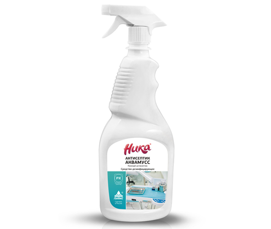 НИКА-АНТИСЕПТИК АКВАМУСС, 0,75 л с триггером